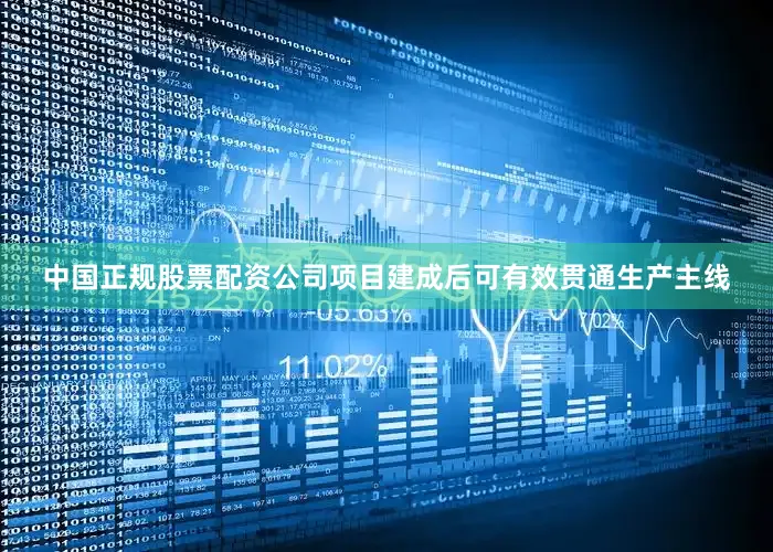 中国正规股票配资公司项目建成后可有效贯通生产主线