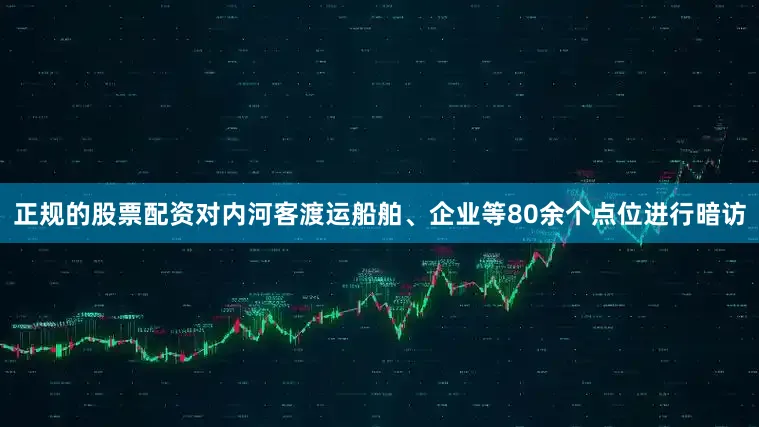 正规的股票配资对内河客渡运船舶、企业等80余个点位进行暗访